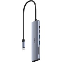 USB-C хаб (док-станція) Cudy USB 3.0, HDMI 4K 60 Гц