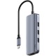 Хаб USB-C (док-станция) Cudy UH606 4K HDMI и PD до 100 Вт