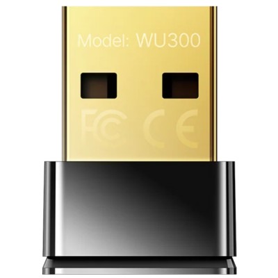 Wi-Fi адаптер (USB-адаптер) Cudy WU300 AX300 Wi-Fi 6, 2,4 ГГц