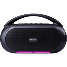 Акустична система 1.0 Defender Beatbox 12, 12Вт, Bluetooth/RGB/FM/USB/TF/MIC/ чорна