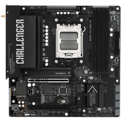 Материнская плата (системная плата) ASRock B850M CHALLENGER WIFI microATX Материнская плата (системная плата) ASRock B850M CHALLENGER WIFI microATX