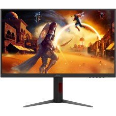 TFT 27" AOC U27G4XM, Fast IPS, 4K UHD, 160Гц, 2хHDMI, DP, USB-hub, HAS, Pivot, чорно-червоний