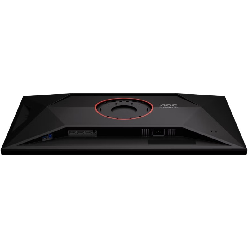 TFT 31.5" AOC U32G4U, Fast IPS, 4K UHD, 160Гц, 2xHDMI, DP, USB-hub, HAS, Pivot, чорно-червоний