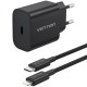 Мережевий зарядний пристрій (зарядка) Vention 20 Вт з кабелем USB-C—Lightning