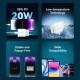 Мережевий зарядний пристрій (зарядка) Vention 20 Вт з кабелем USB-C—Lightning Мережевий зарядний пристрій (зарядка) Vention 20 Вт з кабелем USB-C—Lightning