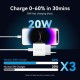 Мережевий зарядний пристрій (зарядка) Vention 20 Вт з кабелем USB-C—Lightning Мережевий зарядний пристрій (зарядка) Vention 20 Вт з кабелем USB-C—Lightning