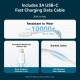 Мережевий зарядний пристрій (зарядка) Vention 20 Вт з кабелем USB-C—Lightning Мережевий зарядний пристрій (зарядка) Vention 20 Вт з кабелем USB-C—Lightning