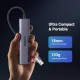 Док-станція (USB-концентратор) Ugreen CM475 5 в 1, Gigabit Ethernet