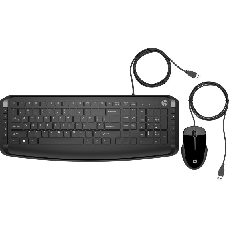 Комплект дротовий HP Pavilion Keyboard and Mouse 200, чорний