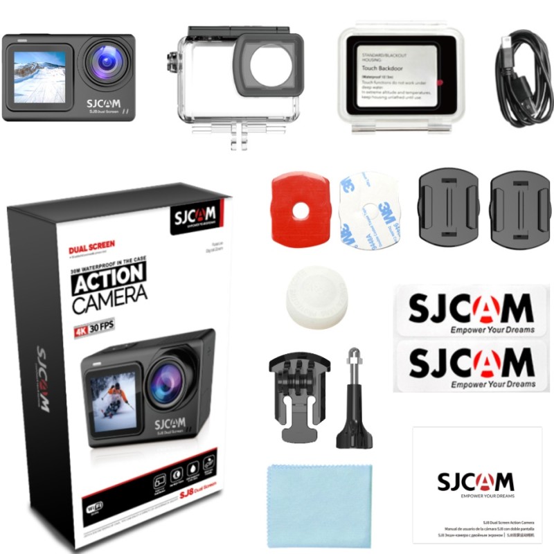 Екшн-камера (спортивна камера) SJCAM SJ8 Dual Screen 4K