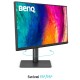 TFT 27" BenQ PD2706QN, QHD, IPS, HDMI, DP, USB-C, HAS, Pivot, колонки, темно сірий