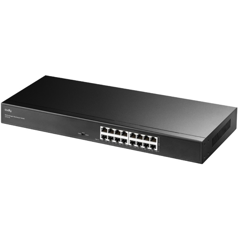 Комутатор (мережевий свіч) Cudy GS1016L 16 портів Gigabit, 19"
