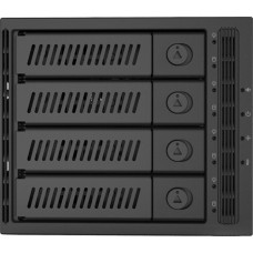 Бекплейн Chieftec CMR-3141SAS 3x5.25" -> 4x3.5" HDDs Hot-Swap Metal