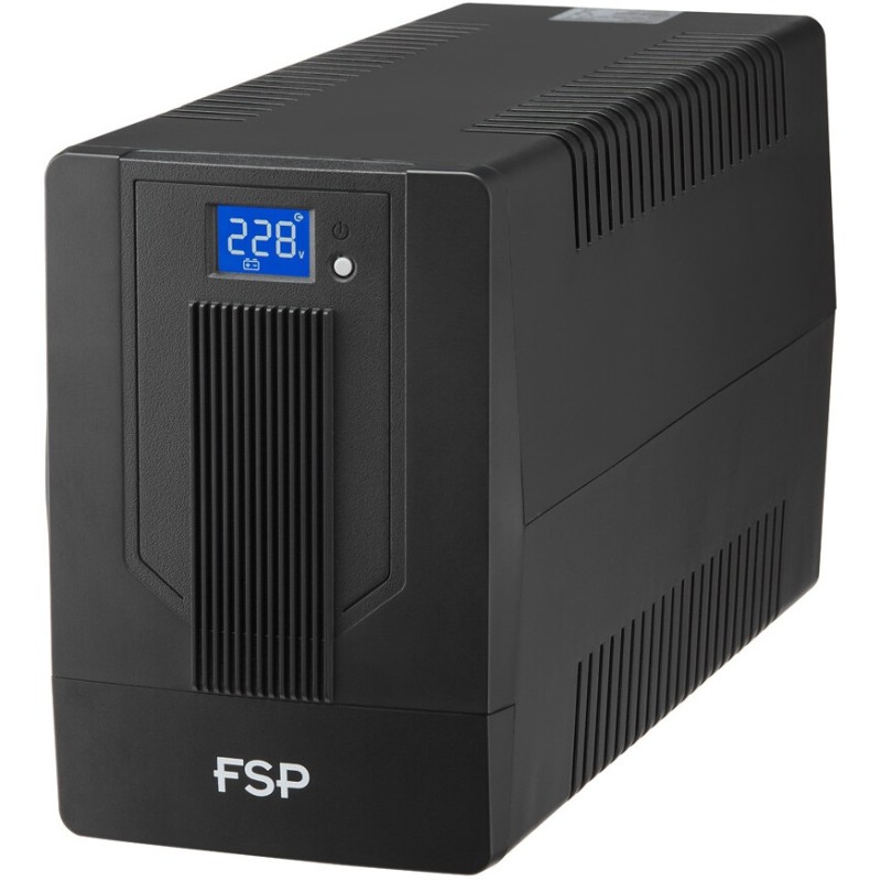 ДБЖ FSP iFP-1000, 1000ВА/600Вт, Lin-Int, LCD (дисплей), Schuko*4, USB, Black, ДБЖ FSP iFP-1000, 1000ВА/600Вт, Lin-Int, LCD (дисплей), Schuko*4, USB, Black,