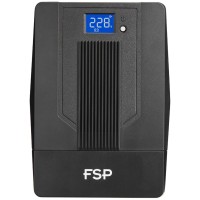 ДБЖ FSP iFP-1500, 1500ВА/900Вт, LCD, Schuko*4. 230V/50Hz, USB, Black