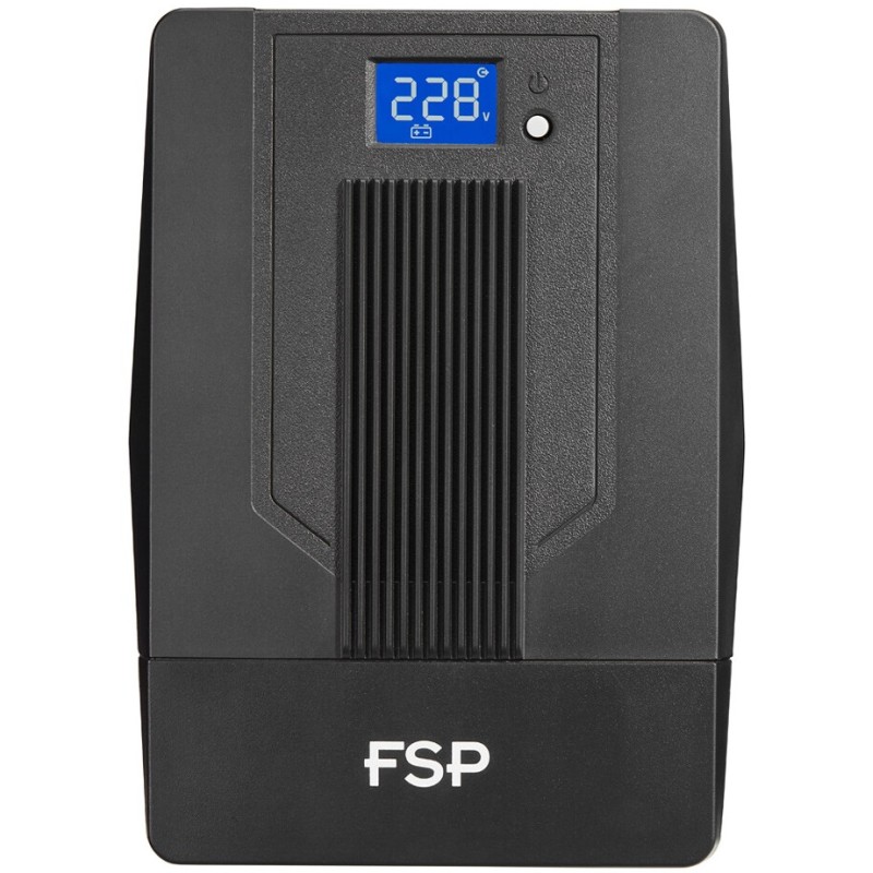 ДБЖ FSP iFP-600, 600ВА/360Вт, Lin-Int, LCD (дисплей), Schuko*2, USB, Black, ДБЖ FSP iFP-600, 600ВА/360Вт, Lin-Int, LCD (дисплей), Schuko*2, USB, Black,