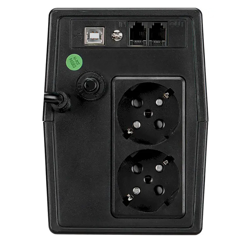 ДБЖ FSP iFP-800, 800ВА/480Вт, Lin-Int, LCD (дисплей), Schuko*2, USB, Black ДБЖ FSP iFP-800, 800ВА/480Вт, Lin-Int, LCD (дисплей), Schuko*2, USB, Black