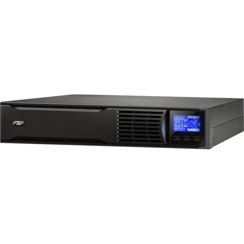 ДБЖ FSP Champ 1 kVA, RM, IEC (CH-1101RS), 1000VA/900W, Online, IEC*6,CE ДБЖ FSP Champ 1 kVA, RM, IEC (CH-1101RS), 1000VA/900W, Online, IEC*6,CE