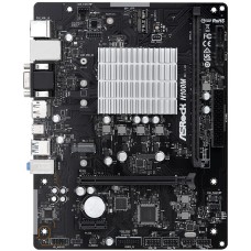 ASRock N100M (Quad-Core N100 3.4GHz, 1xDDR4 DIMM, VGA/HDMI/DP, 1*PCIe, 2xSATA, M.2, GLan, mATX)
