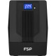 ДБЖ FSP iFP-2000, 2000ВА/1200Вт, LCD, Schuko*2+IEC*2, USB, Black, 12V/9Ah*2