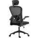 Ігрове крісло (комп’ютерне крісло) Sandberg ErgoFusion Gaming Chair Basic чорне