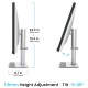 TFT 31.5" BenQ MA320U, IPS, 4K, 2хHDMI, USB-C, HAS, Pivot, кол., сріблясто-сірий