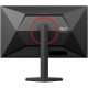 TFT 27" AOC Q27G4ZR, QHD, Fast IPS, 240Hz, 0,3ms, 2xHDMI, DP, HAS, Pivot, кол., чорно-червоний