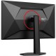 TFT 27" AOC Q27G4ZR, QHD, Fast IPS, 240Hz, 0,3ms, 2xHDMI, DP, HAS, Pivot, кол., чорно-червоний