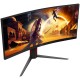 TFT 34" AOC CU34G4, WQHD, VA, вигн., 180Гц, 2хHDMI, DP, HAS, Pivot, чорно-червоний TFT 34" AOC CU34G4, WQHD, VA, вигн., 180Гц, 2хHDMI, DP, HAS, Pivot, чорно-червоний