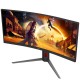 TFT 34" AOC CU34G4, WQHD, VA, вигн., 180Гц, 2хHDMI, DP, HAS, Pivot, чорно-червоний TFT 34" AOC CU34G4, WQHD, VA, вигн., 180Гц, 2хHDMI, DP, HAS, Pivot, чорно-червоний