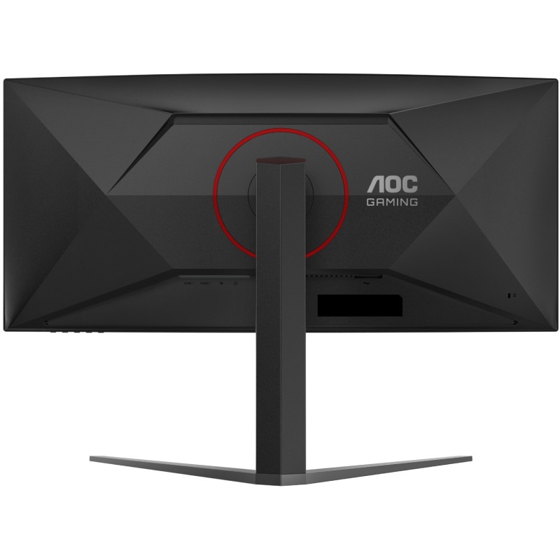 TFT 34" AOC CU34G4, WQHD, VA, вигн., 180Гц, 2хHDMI, DP, HAS, Pivot, чорно-червоний TFT 34" AOC CU34G4, WQHD, VA, вигн., 180Гц, 2хHDMI, DP, HAS, Pivot, чорно-червоний
