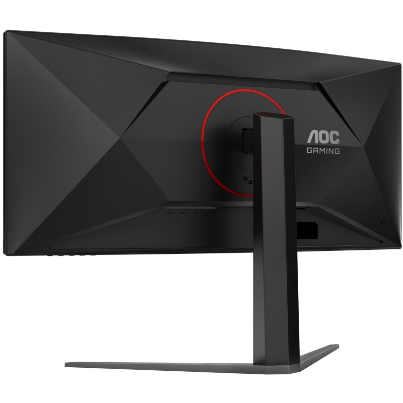 TFT 34" AOC CU34G4, WQHD, VA, вигн., 180Гц, 2хHDMI, DP, HAS, Pivot, чорно-червоний TFT 34" AOC CU34G4, WQHD, VA, вигн., 180Гц, 2хHDMI, DP, HAS, Pivot, чорно-червоний