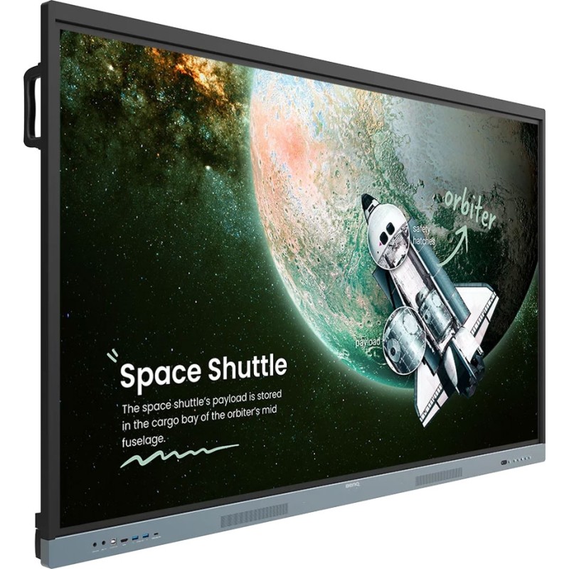 Інтерактивна панель 65" BenQ RE6504A, IPS, UHD, 8Гб/ 32Гб, колонки, кріплення, чорна Інтерактивна панель 65" BenQ RE6504A, IPS, UHD, 8Гб/ 32Гб, колонки, кріплення, чорна