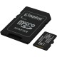 Memory card microSDXC 512GB Kingston Canvas Select Plus Gen3 C10 A1, Retail + adapter