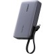 УМБ Ugreen 20000mAh 145W PD3.1.QC, USB-A,USB-С IN/OUT, with built in USB-C cable (PB551) Gray