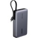 УМБ Ugreen 20000mAh 145W PD3.1.QC, USB-A,USB-С IN/OUT, with built in USB-C cable (PB551) Gray