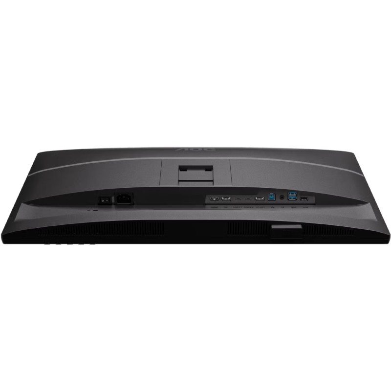 TFT 27" AOC Q27P4CV, QHD, IPS, 120Hz, HDMI, DP, USB-C, RJ-45, USB-hub, HAS, Pivot, колонки, чорний