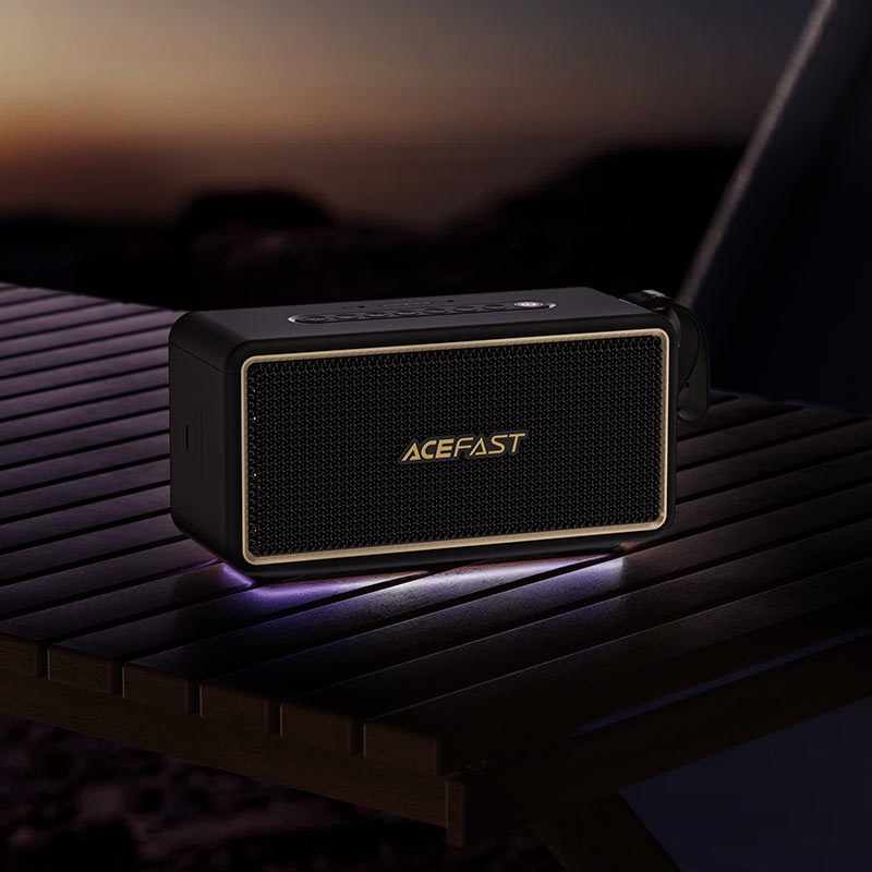 Портативная акустическая система (портативные колонки) Acefast K3 Ultra чёрная