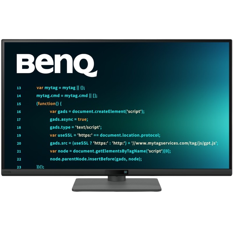TFT 27" BenQ RD270Q, IPS, 2K QHD, 144Hz, HDMI, DP, USB-C, HAS, Pivot, колонки, чорний
