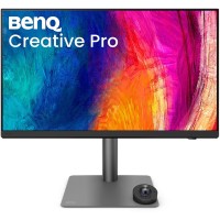 TFT 27" BenQ PD2732U, IPS, 4K, HDMI, DP, USB-C, HAS, Pivot, темно-сірий TFT 27" BenQ PD2732U, IPS, 4K, HDMI, DP, USB-C, HAS, Pivot, темно-сірий