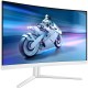 TFT 27" Philips 27M2C5501, QHD 2K, Fast VA, вигнутий, 180Гц, 2хHDMI, DP, HAS, білий