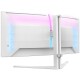 TFT 34" Philips 34M2C5501A, Fast VA, WQHD, вигн., 180Hz, 0,3ms, 2xHDMI, DP, USB-hub, HAS,кол., білий