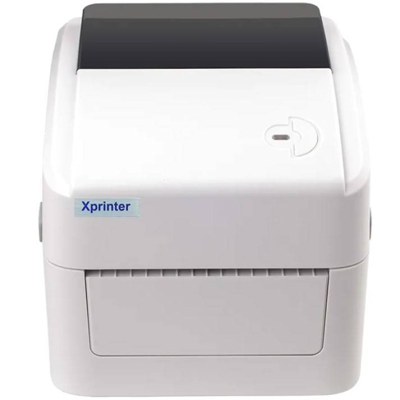 Принтер етикеток Xprinter XP-420B (термодрук, 152 мм/с, стрічка 115 мм, 203 DPI, USB, білий)