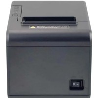 Принтер чеків Xprinter XP-Q804S (термодрук, 260мм/с, стрічка 80мм, USB+Serial+Lan,авторізак,чорний)