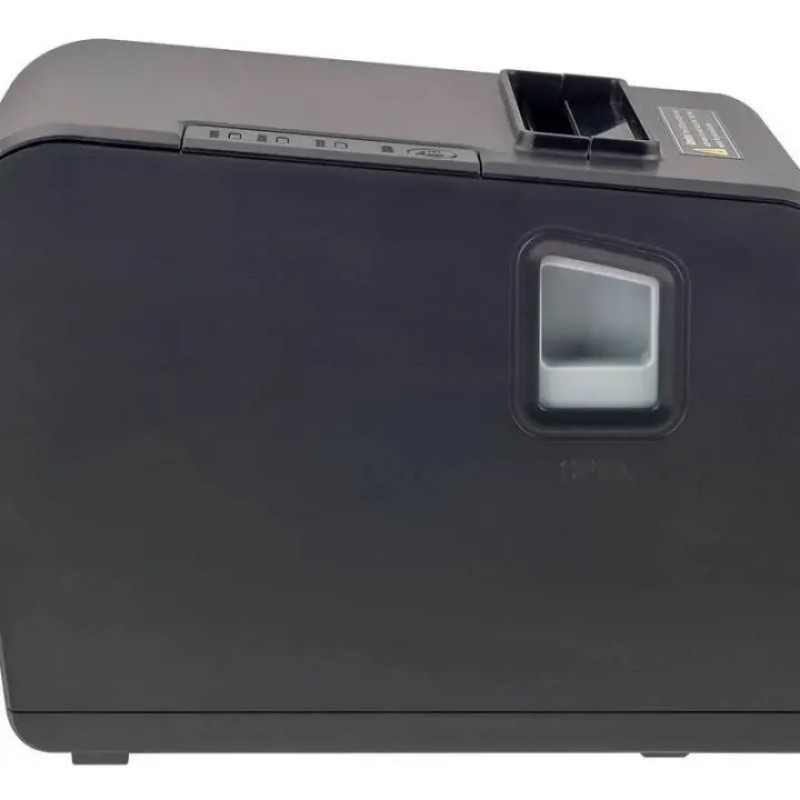 Принтер чеків Xprinter XP-Q804S (термодрук, 260мм/с, стрічка 80мм, USB+Serial+Lan,авторізак,чорний)