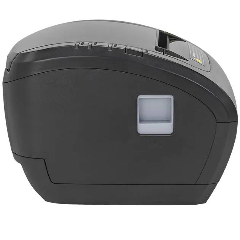 Принтер чеків Xprinter XP-Q838L (термодрук, 230мм/с, стрічка 80мм, USB+Lan,RJ12, авторізак, чорний)