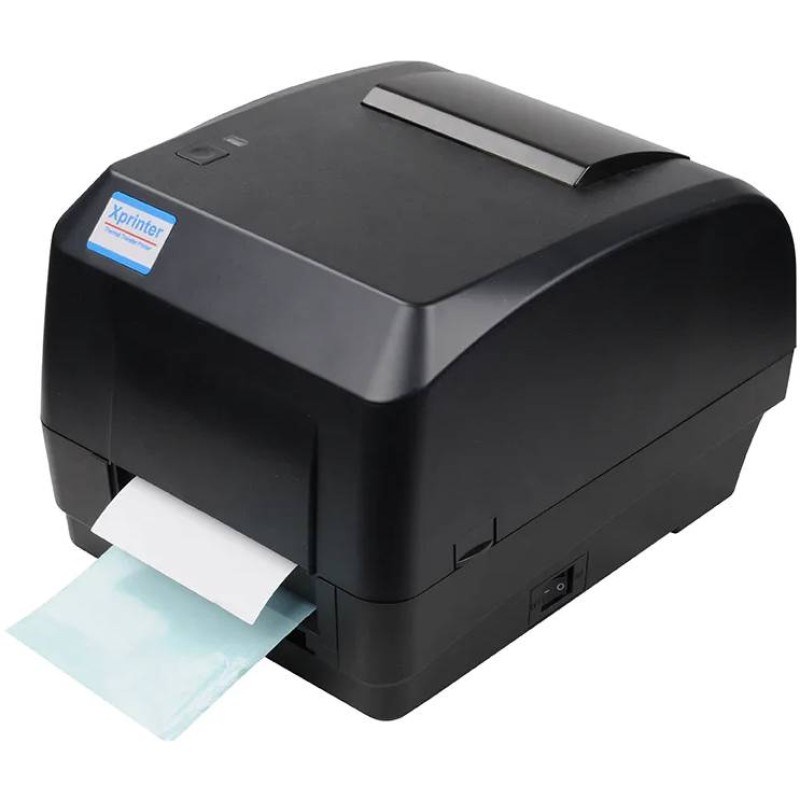 Принтер штрих-кодів Xprinter XP-H500E (термотрансфер, 101,6мм/с, стрічка 118мм, 300DPI, USB,чорний)