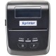 Мобільний принтер чеків Xprinter XP-P801A(термодрук,70мм/с,стрічка72 мм,203DPI,USB,Bluetooth,чорний)