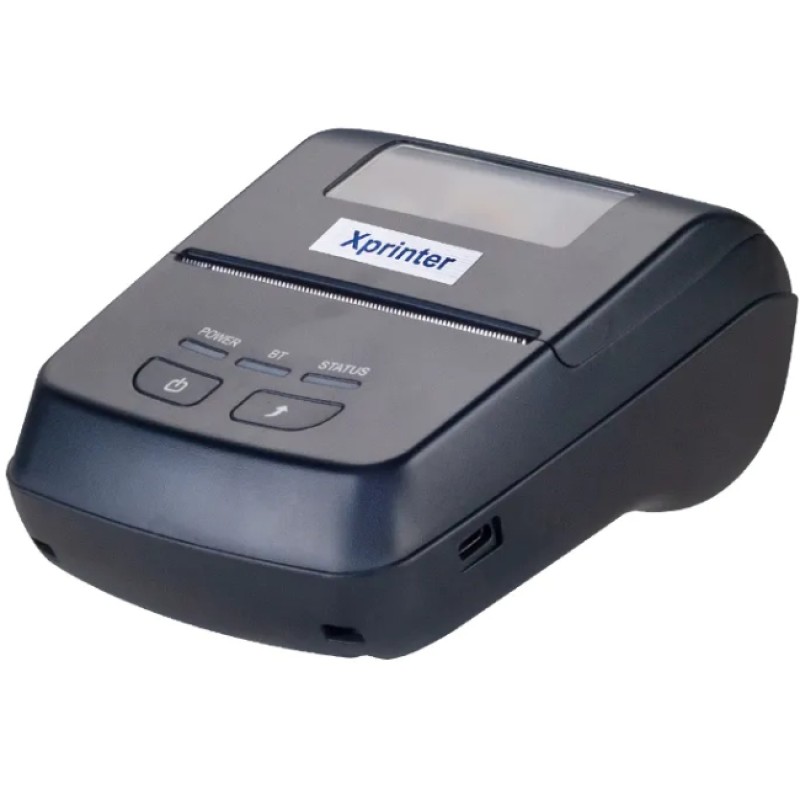 Мобільний принтер чеків Xprinter XP-P801A(термодрук,70мм/с,стрічка72 мм,203DPI,USB,Bluetooth,чорний) Мобільний принтер чеків Xprinter XP-P801A(термодрук,70мм/с,стрічка72 мм,203DPI,USB,Bluetooth,чорний)