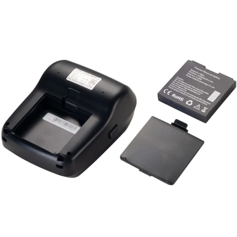 Мобільний принтер чеків Xprinter XP-P801A(термодрук,70мм/с,стрічка72 мм,203DPI,USB,Bluetooth,чорний) Мобільний принтер чеків Xprinter XP-P801A(термодрук,70мм/с,стрічка72 мм,203DPI,USB,Bluetooth,чорний)